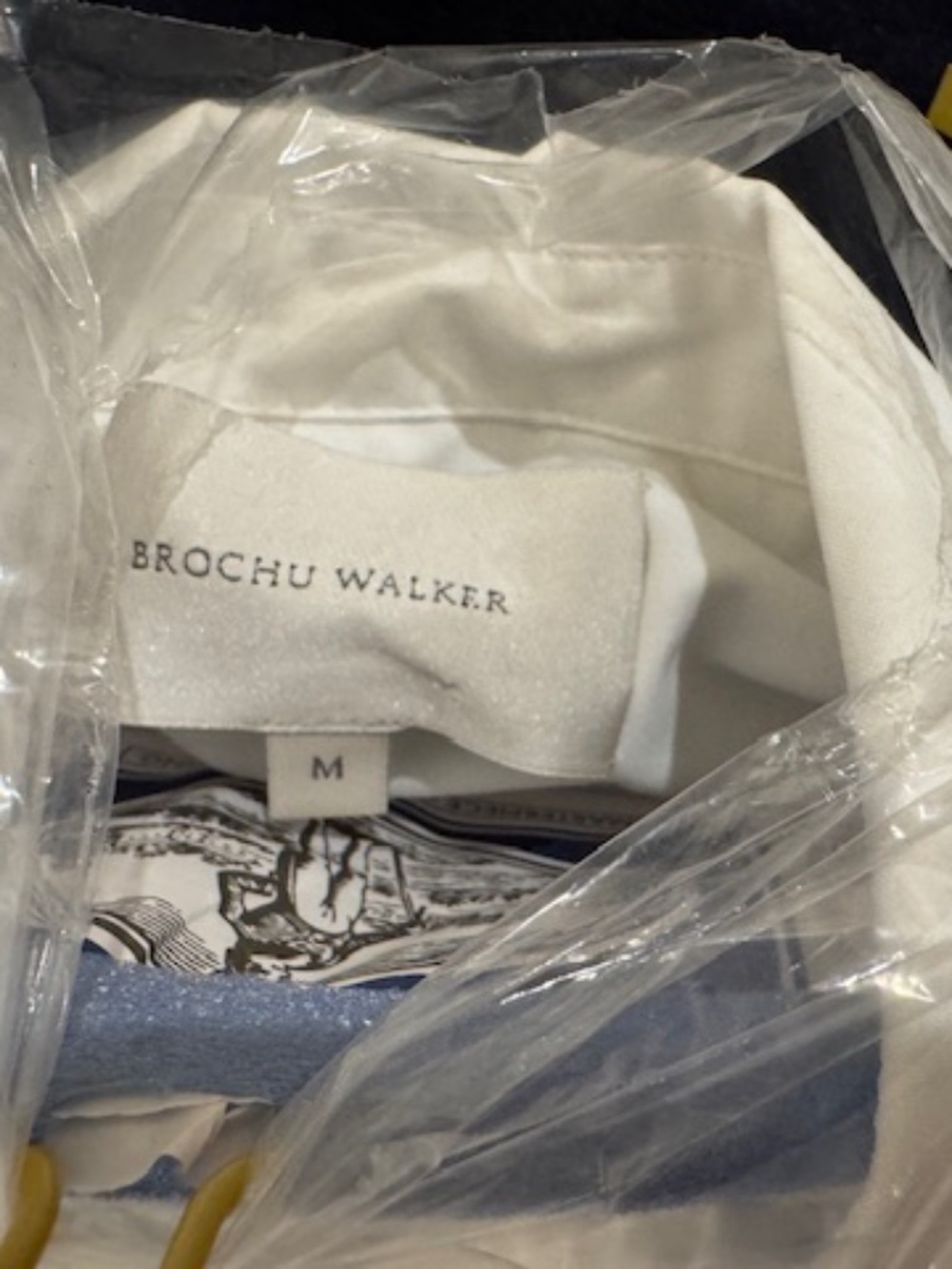 Like new- Worn ONCE! EUC Brochu Walker $348 Havana Dress in Ivory, Medium - Picture 6 of 6